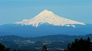 Mt. Hood as seen from Council Crest on the 4T.